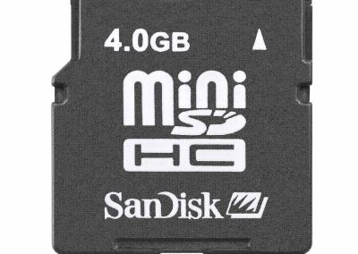 4Gb miniSD a ScanDisk-töl – 1. kép
