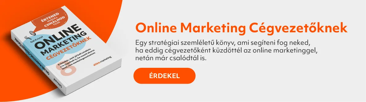 Online Marketing Cégvezetőknek